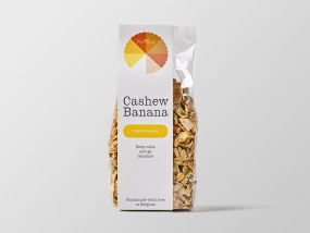 Cashew banana bio granola