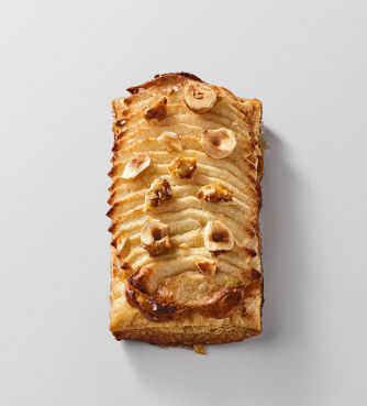 Bladerdeegje met appels