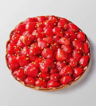 Croûte aux fraises