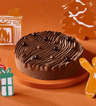 Nieuwjaarstaart - Intense Chocolade