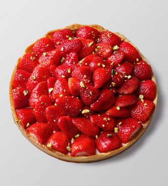 Croûte aux fraises