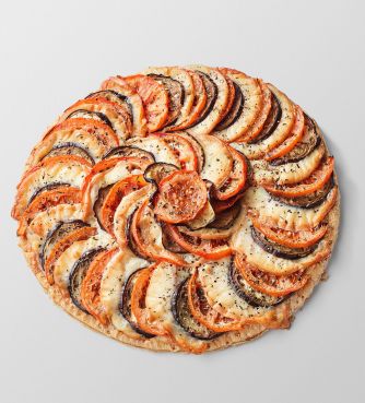 Tarte fine Parmigiana