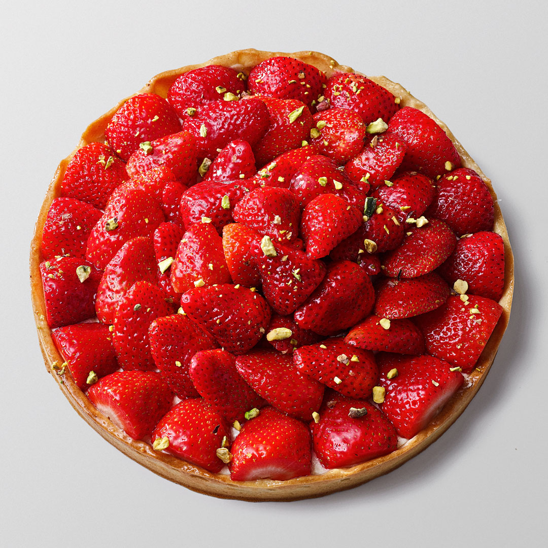 Croûte aux fraises