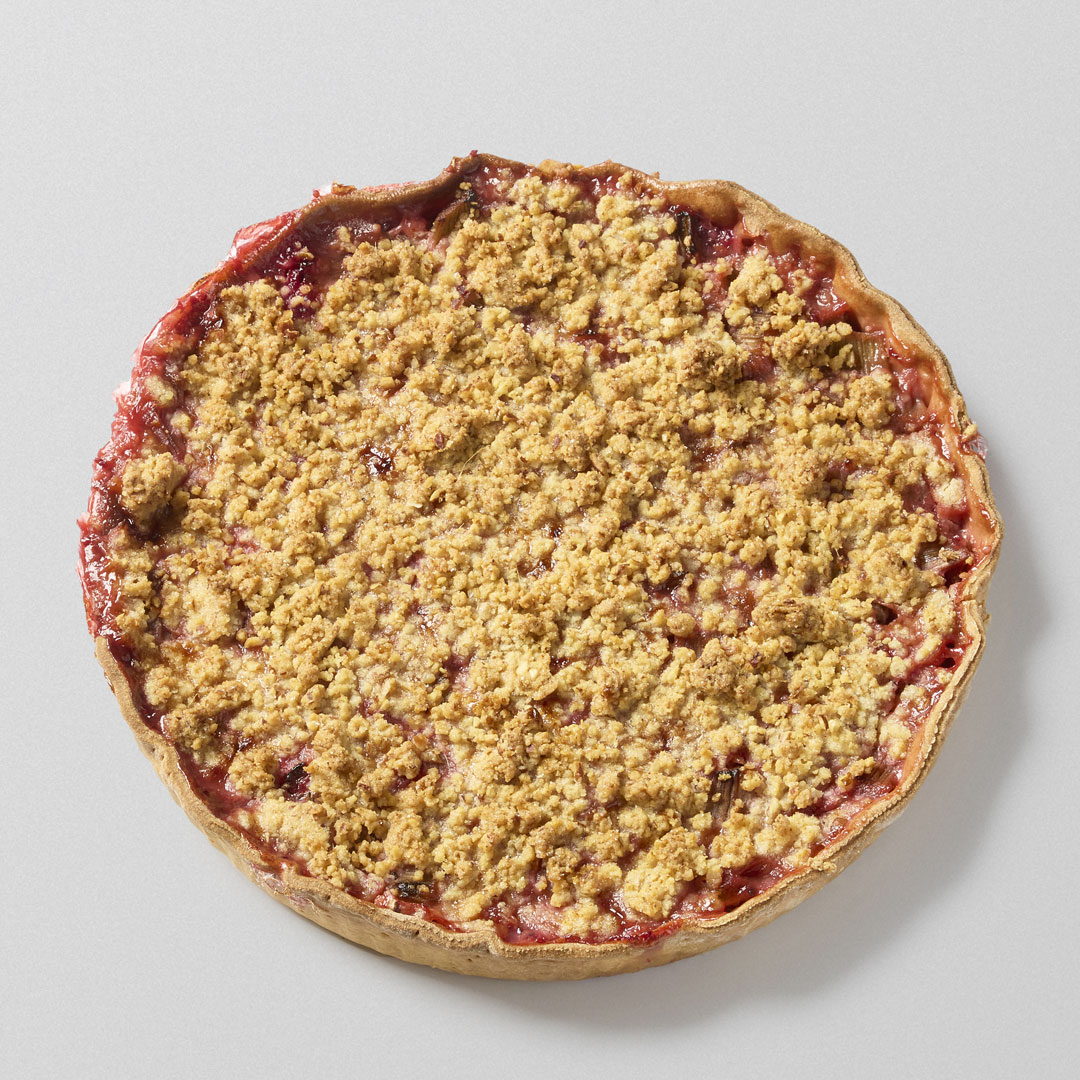 Rhubarbe crumble