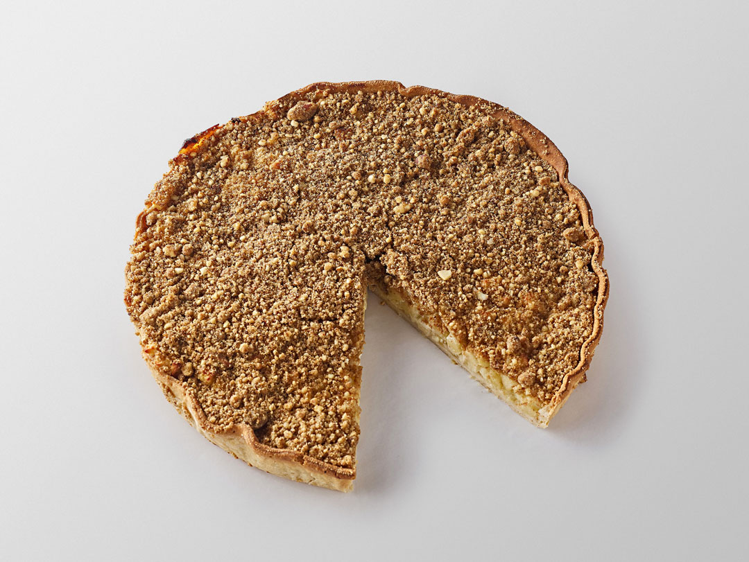 Pomme crumble amande