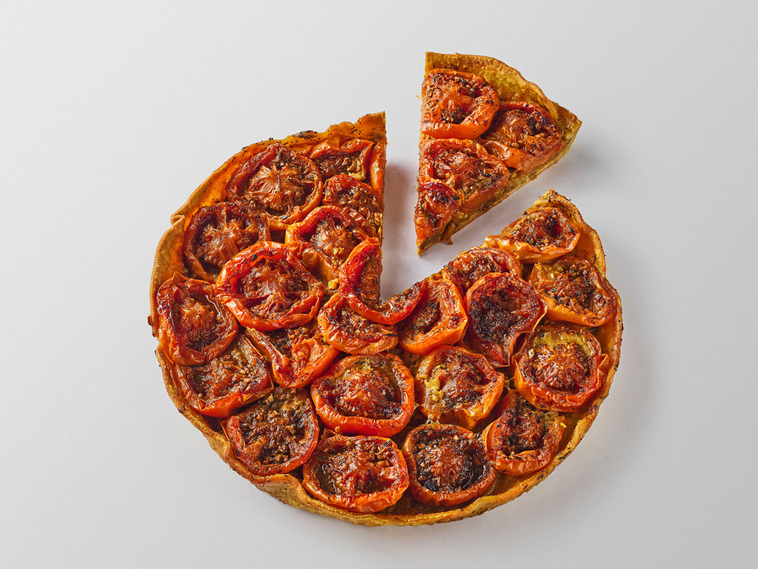 Tomate confite kefta